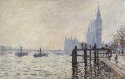 Claude Monet, The Thames Below Westminster